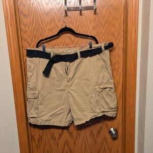 Big & Tall SONOMA Belted Classic Cargo Shorts